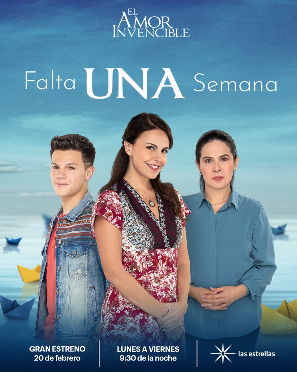 Amor_Invencible's tweet photo. Falta una semana para descubrir los secretos que guarda cada uno de nuestros personajes ♥️   Gran inicio de #ElAmorInvencible este 20 de febrero a partir de las 9:30 p.m MEX @Canal_Estrellas ✨ https://t.co/aIzRiYKkRq