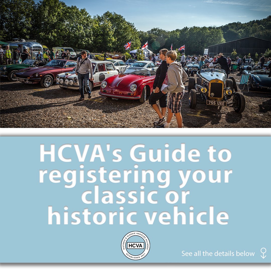 We have designed and clearly outlined the best way for you to successfully navigate what you need to do to correctly register your historic or classic vehicle with the DVLA.

Link below (Be sure to share with your friends!!)
hcva.co.uk/142/about-the-…

#classiccars #classiccar #dvla