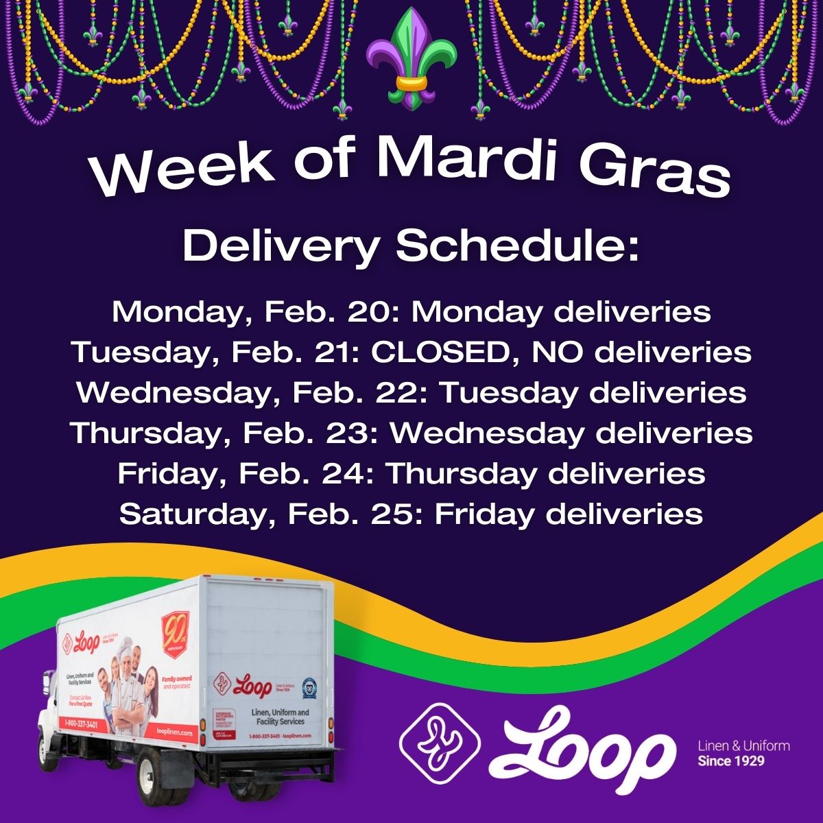 Loop Linen Service tweet media