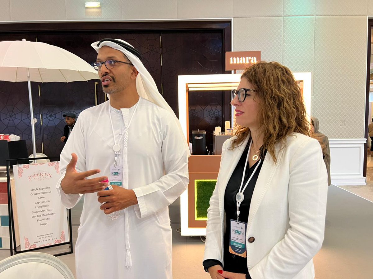 tfibuae's tweet photo. TFIB's Lurdes Eusebio at the 6th edition of The Sharjah Investment Forum 2023.

#investinsharjah #tfib #sharjahinvestmentforum2023 #sharjah #pbcs #sif2023 https://t.co/84DU2bBkXS