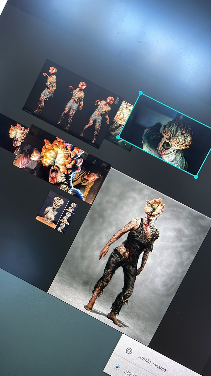 plasticcell's tweet image. Collecting some reference of the CLICKER from #TheLastOfUs working on a new sculpt 🍄