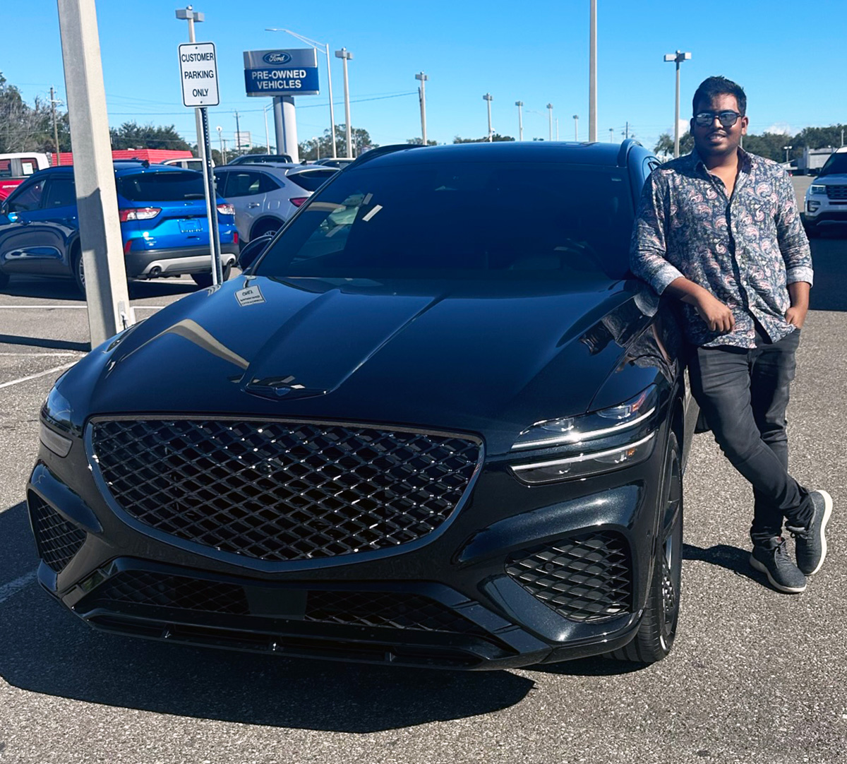 It's true! WE do have what you're looking for at #LakelandAutomall & when Akshaykumar Vikriam was looking for a #NewLuxuryCar, the #Genesis #G70 had everything he wanted... #Style #Design & a #GreatDeal - #congratulations & #ThankYou - If we can do anything, we're here for you!