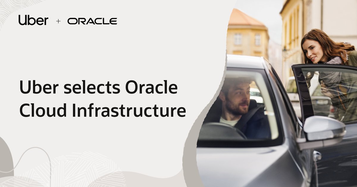 OracleCloud's tweet image. .@Uber reimagined the way the world moves, #OCI is now helping Uber reimagine what’s next. social.ora.cl/60173mUcL