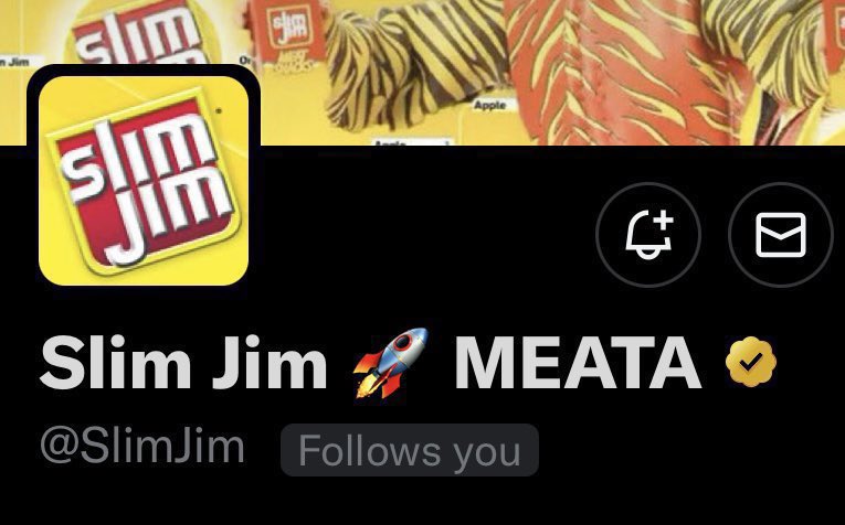 SlimJim's tweet image. FOLLOWING BACK ALL DAY 

Interact with this tweet for a chance to get the gold follow 👇👇👇👇👇👇