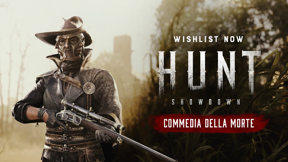 Scaramuccia arrives in Hunt: Showdown – Commedia Della Morte DLC