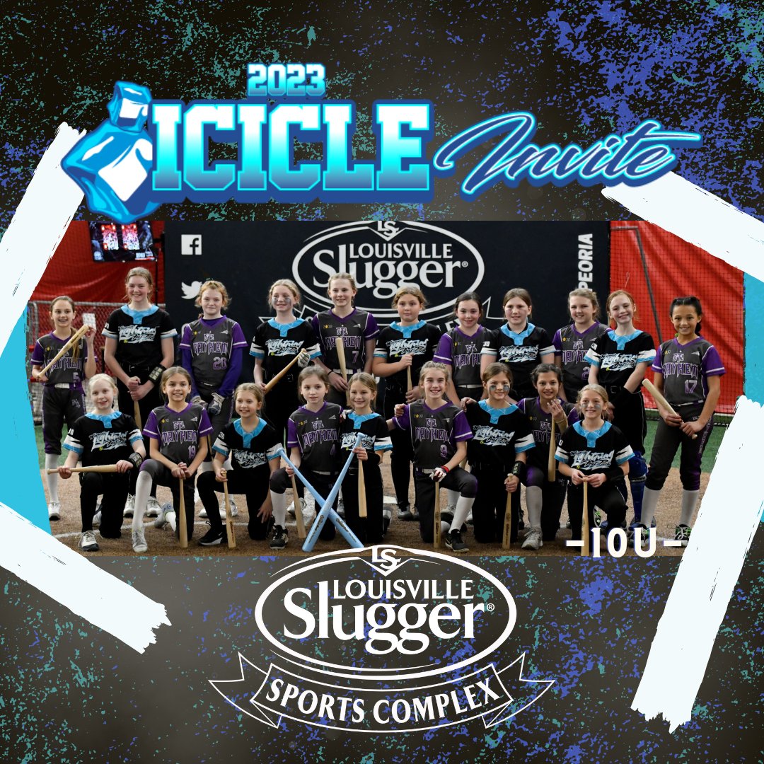 sluggerpeoria's tweet photo. Congrats to 10U: Wisconsin Lightning,12U: Peoria Sluggers, and all the teams who participated in #icicleinvite making this weekend a great one! Way to go ladies 👏🙌
#fastpitch #slugger #SluggerDome #sluggernation  #softball #sofballlife https://t.co/36OXOVgIe0