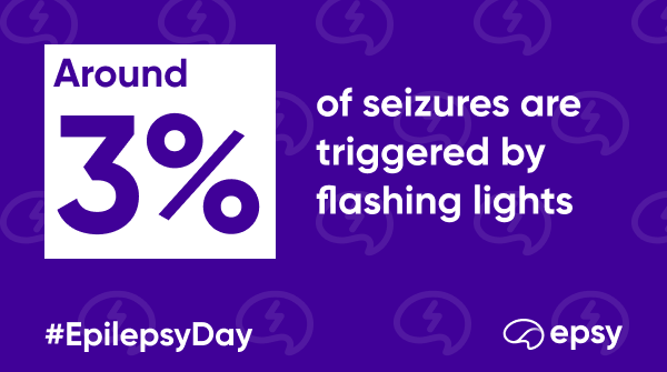 Did you know this #epilepsy fact? 👀

📸 Only around 3% of seizures are triggered by flashing lights.

Find out more epilepsy facts this #internationalepilepsyday in our blog.