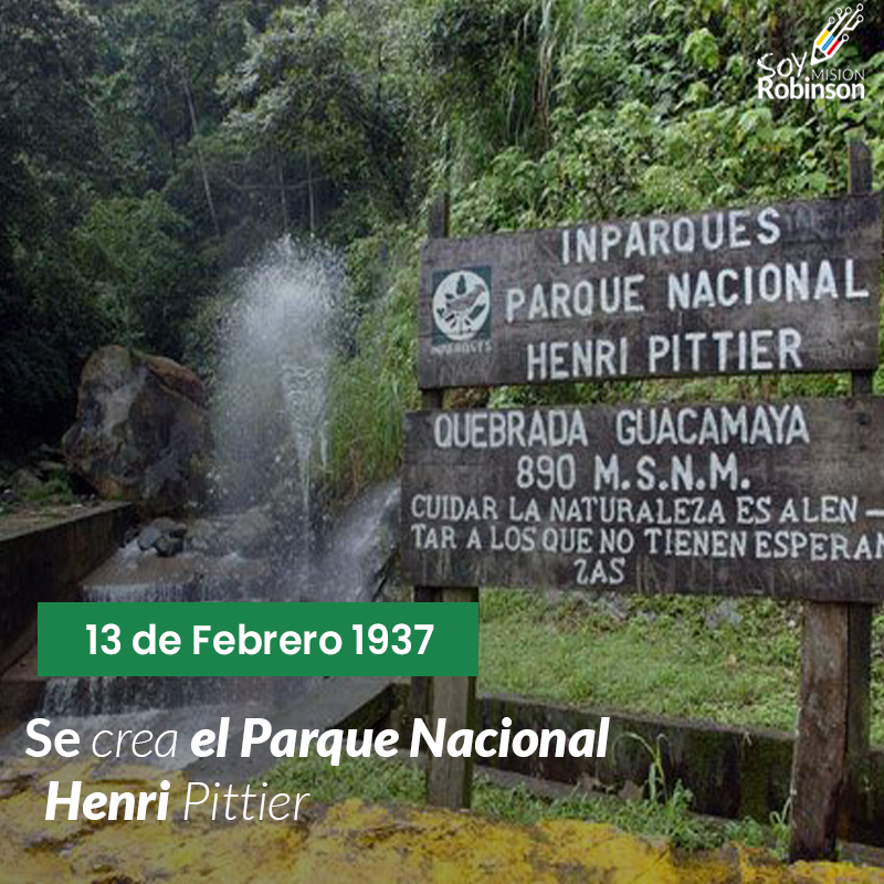 MisinRobinsonP2's tweet photo. El 13 de febrero de 1937 se crea el Parque Nacional Henri Pittier, el mismo es el parque nacional más antiguo de Venezuela, creado originalmente en 1937 con el nombre de Rancho Grande por decreto del Presidente Eleazar López Contreras.

#JuventudIntegracionYPaz 

@MPPEDUCACION https://t.co/zjvszX9TFY