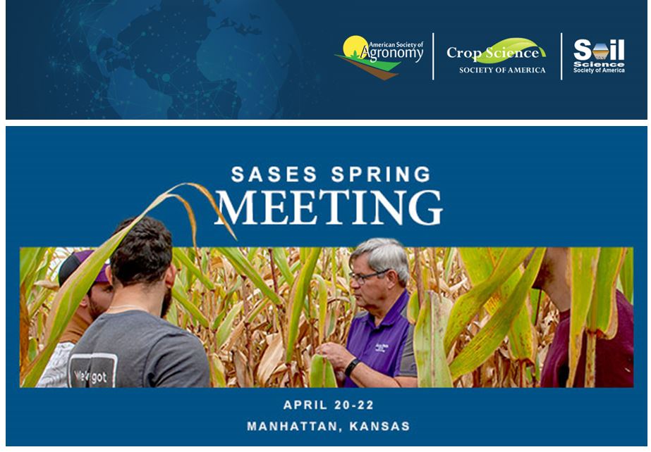 _SASES's tweet photo. You're invited to the #SASES Spring Meeting at @KStateAgron!
Held April 20-22, this is the premier event for students in the agronomy, crop and soil sciences. This 3-day event is full of meaningful experiences.
Register today - prices increase March 1! https://t.co/oeF0Rz0wgz https://t.co/VHx0PZsHbw