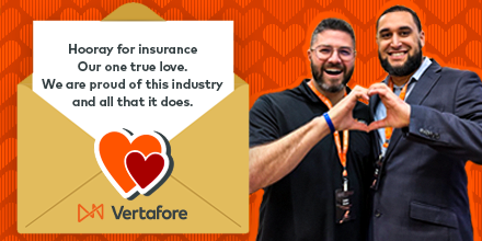 Vertafore's tweet photo. It’s no secret that we love our customers.❤️ Everything we do, we do with them in mind. Happy Valentines Day to everyone who uses a Vertafore product! 💕We appreciate you. #ValentinesDay #WeLoveInsurance https://t.co/yhqxXBS7RI