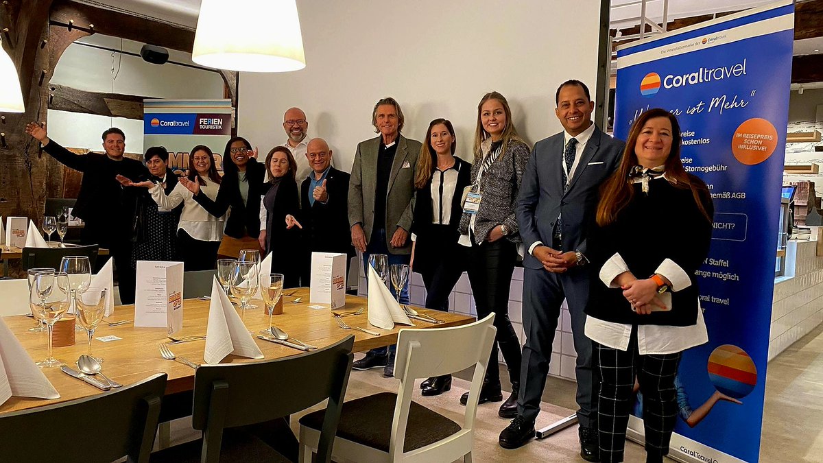 DunasHoteles's tweet photo. Dunas Hotels &amp; Resorts ha participado un año más en el Roadshow Ferien Touristik/Coral Travel en Hannover (Alemania) y nuestra compañera Anna Bielecka, Adjunta Dirección Comercial &amp; Marketing ha estado presente en nombre de la empresa.

#Turismo #Latituddevida #IslasCanarias https://t.co/Xs4cgMS8iu