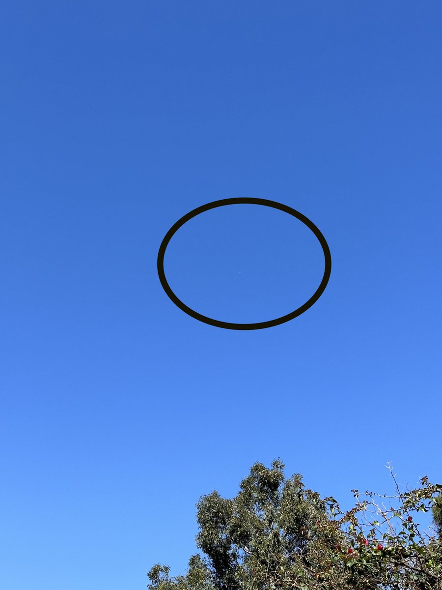 JennCurmacho's tweet photo. @tropicostation I wonder what this was. Taken from Southern California, 2/12/24 at 12:16 p.m. over the eastern portion of the San Gabriel Mountains. https://t.co/7DMU9KZz2X