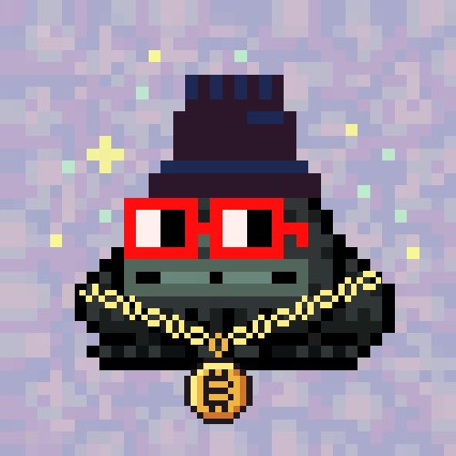 Collected this beauty today. <a href="/BTCToadz/">Bitcoin Toadz</a>