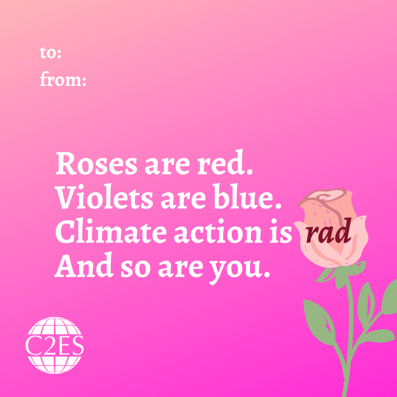 C2ES_org's tweet photo. Need a Valentine's Day card for your climate bae? Don't worry! We've got you covered. 

From net-zero energy and climate action to trains and critical minerals, we have the perfect card for your climate sweetheart. 

Check 'em out⬇️ https://t.co/exuXpBpezx
