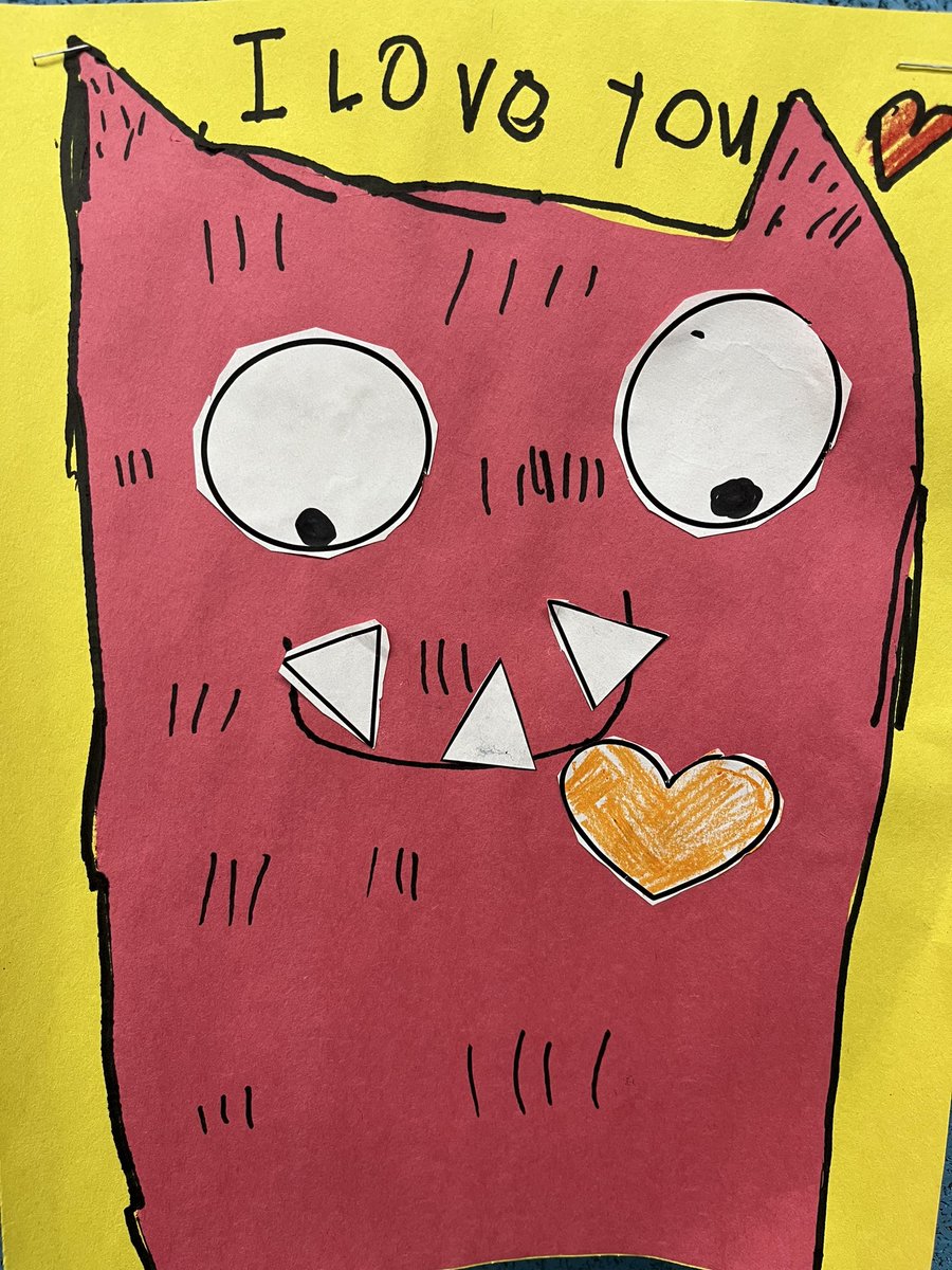 We ❤️ Love Monster! Thanks for the inspiration <a href="/RBrightBooks/">Rachel Bright Books</a>❤️