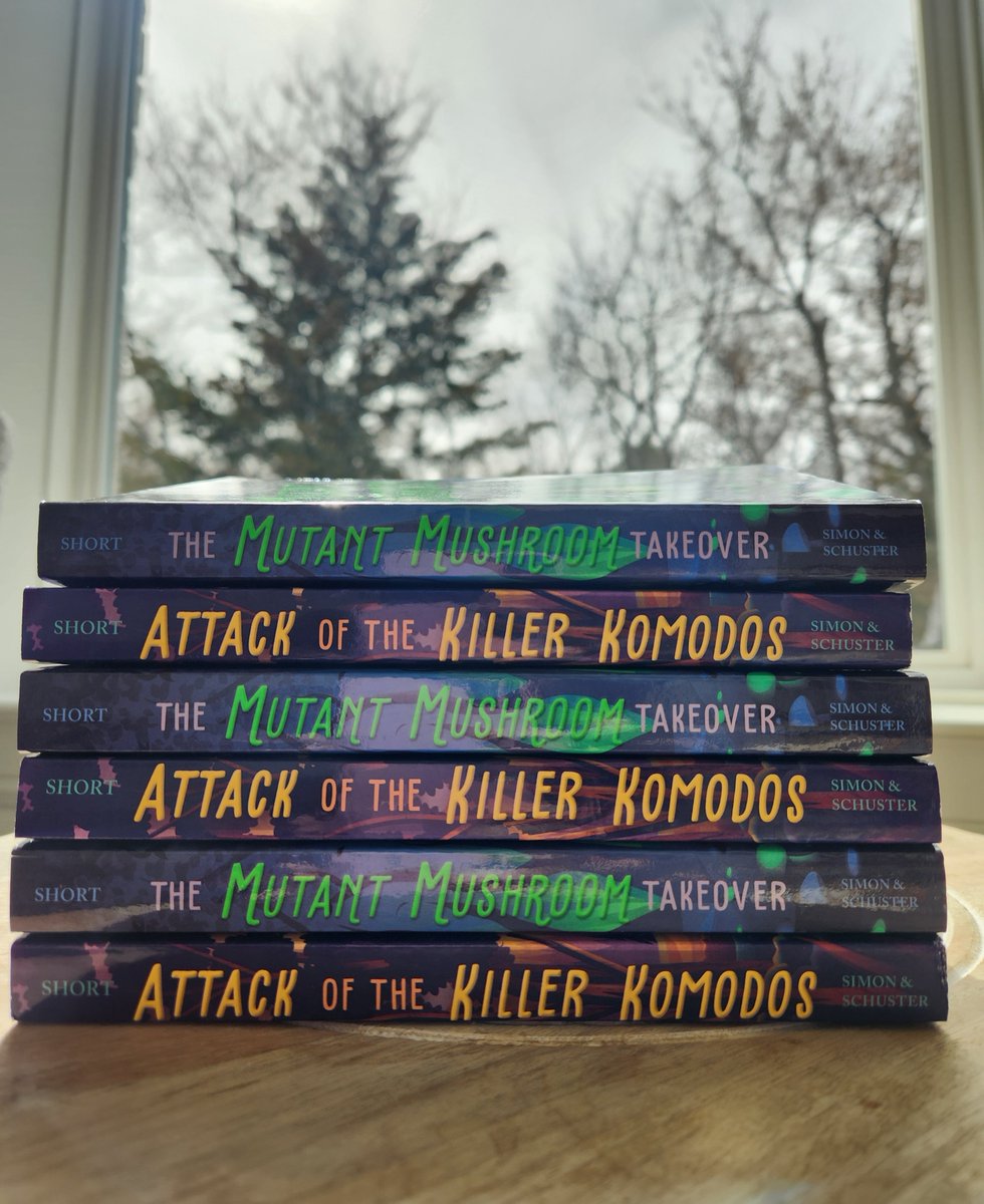 💗 It's the season for love and what do we love more than a  #giveaway ? 💗 #Teachers & #librarians enter to win a copy of both The Mutant Mushroom Takeover & Attack of the Killer Komodos! Follow, RT, & tag a friend by 2/16 to enter! 3 winners; US only. #kidsneedbooks #mglit