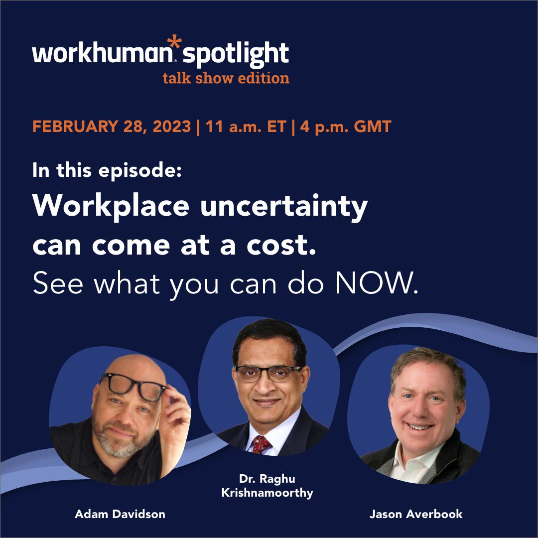 CorinaLam's tweet photo. Candid conversation. Actionable insights. Hear from HR and economic experts Feb. 28 on the next episode of Spotlight. #whspotlight https://t.co/MphjVtAyDE https://t.co/riIbblcVqo