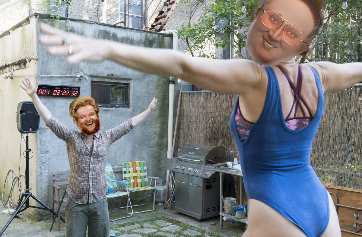 Chromaera's tweet image. “"Forget the shrimps, Daarvid, just put me on the barbie!" Congratulations @kaboodi_eth !🚨Regular Sunday Caption Contest WINNER!🚨 #regularity