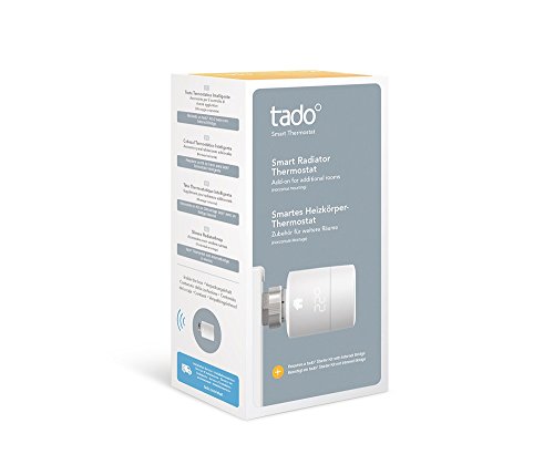 Tado° Cabezal Termostático Inteligente (montaje Horizontal), Accesorio de #oferta 64,99 EUR AHORRA 25,92 % 👉 dlvr.it/SjMFT7