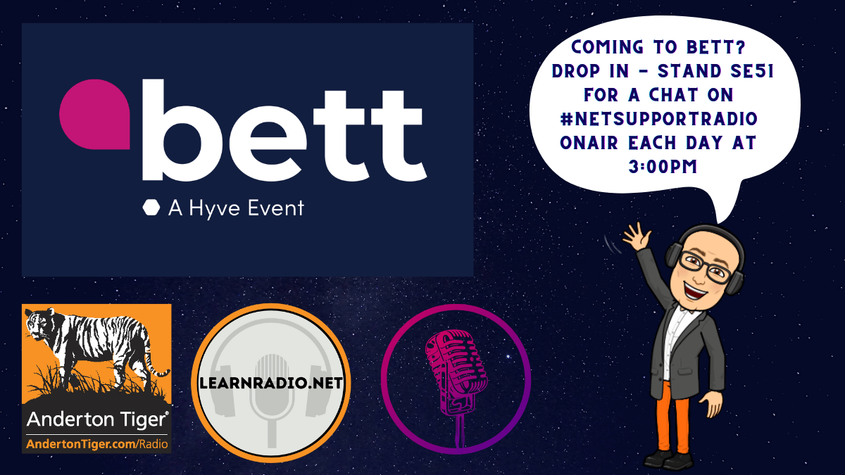 RussellPrue's tweet photo. For the first time, I've made it onto the front page of @Bett_show https://t.co/ygJy8mE6Zz in a @YouTube video, I'm chatting with Louisa Hunter, this year's BETT Show Director about all things #BETTUK2023 Tickets, Keynotes @MichaelRosenYes &amp; Connect @ Bett. @LearnRadioLive https://t.co/VlqOoAyZFZ