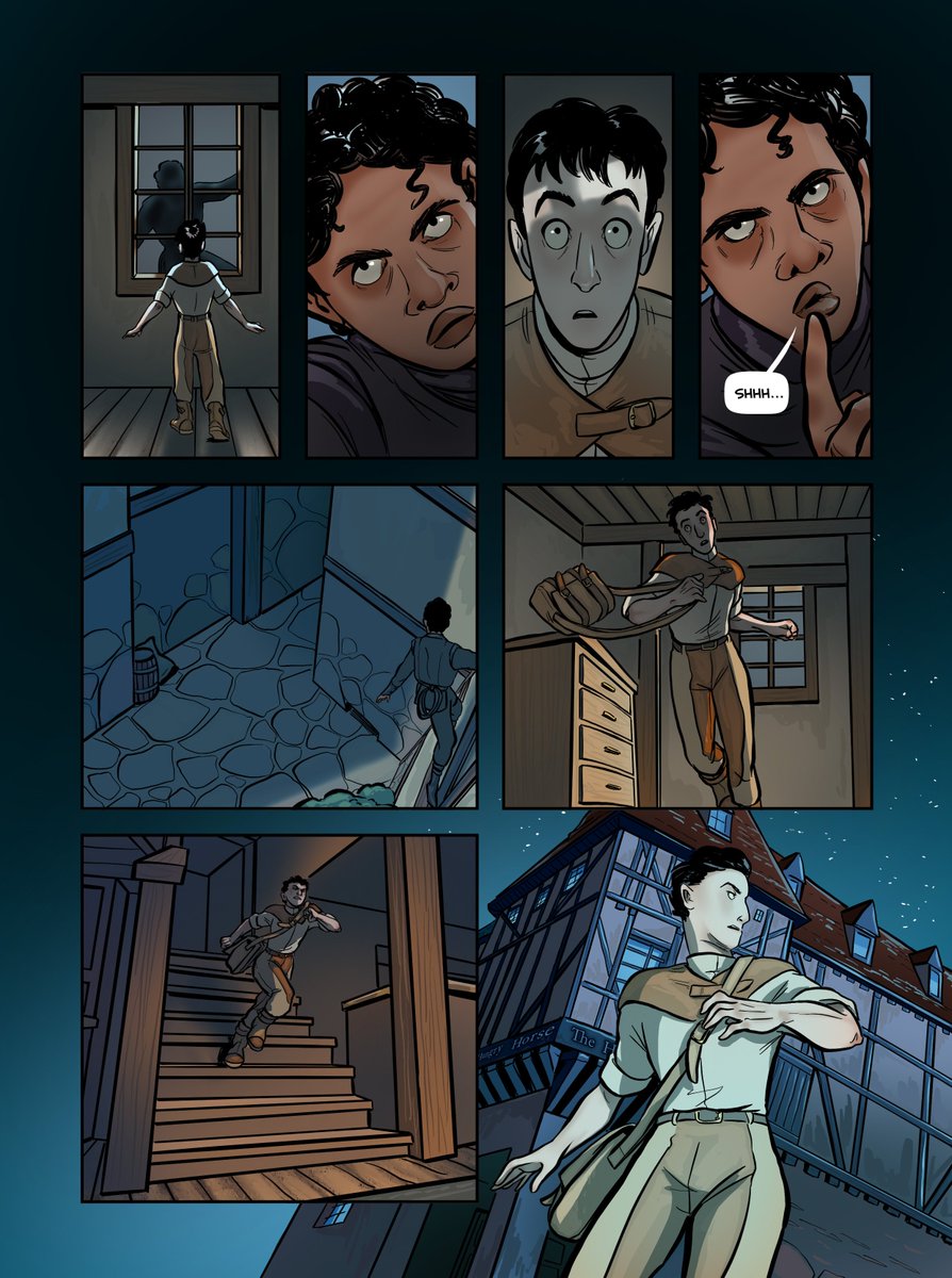 New Serpent Pages!

Updates twice a month on Mondays.

Serpent is also on WEBTOON:
https://t.co/beoc25dep2

and Tapas:
https://t.co/MHoeYDswOB

#SerpentTheComics #webcomic #comics #procreateart #webtoon #fantasy #lgbtq 