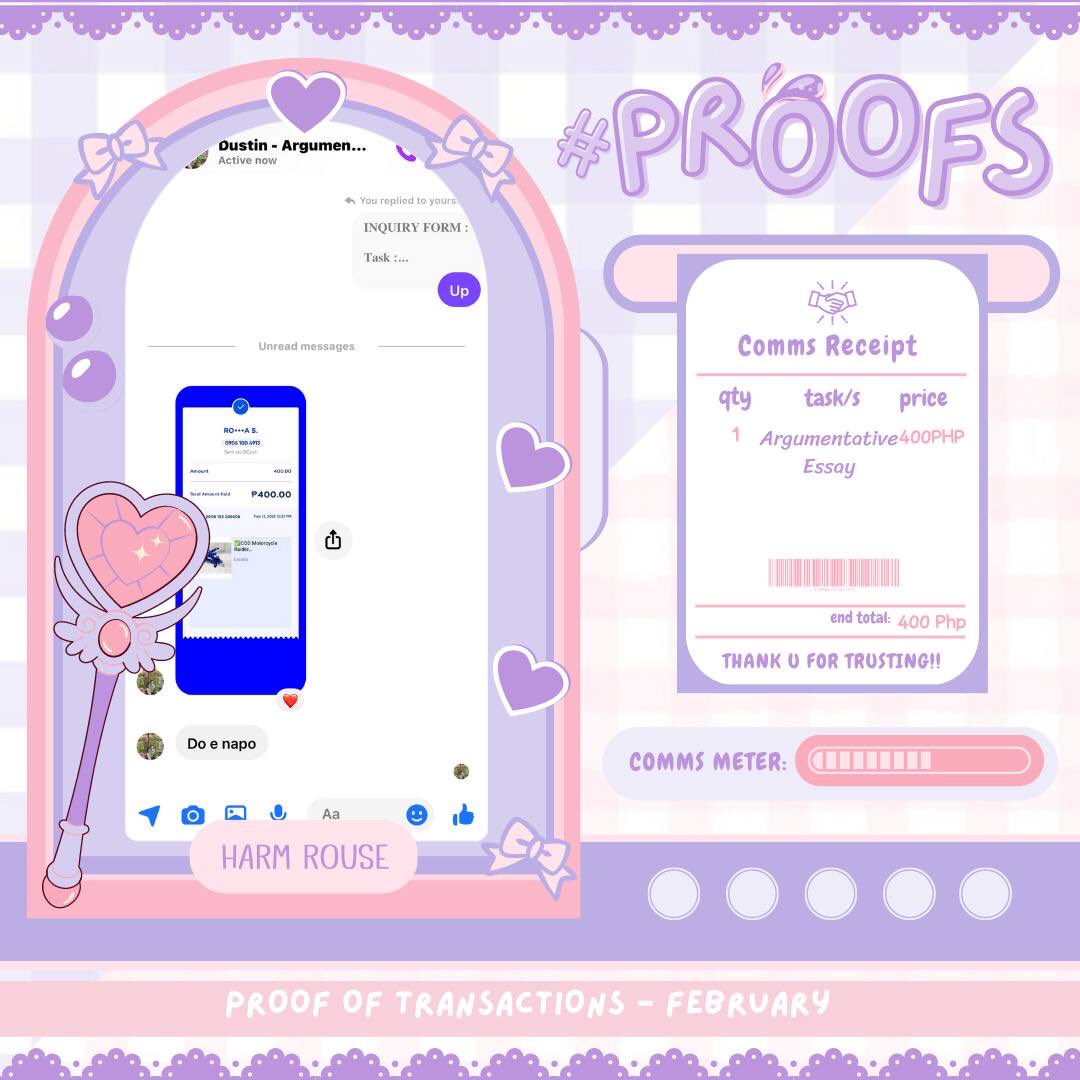 harmcomms's tweet image. Hi! This is Harmony owner of Study Buddy, I am now open for academic commissions. #harmhelper for proof of transactions!