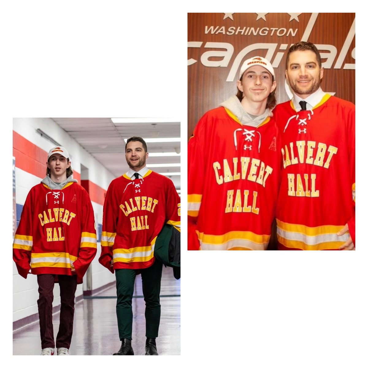 Congratulations to our own Owen Cornett, who got to participate in the <a href="/Capitals/">Washington Capitals</a> local youth program this past weekend. 

Owen was able to represent his high school, <a href="/CHC_IceCards/">Calvert Hall Ice Hockey</a> at the game! 

#rollstangs #greenhouses #nhlhockey #collegehockey #youthhockey