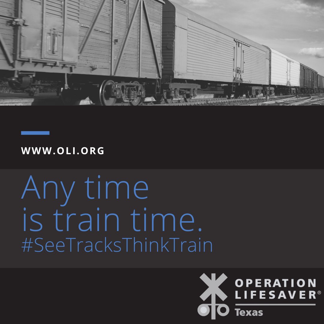 Any time is train time. Always expect a train. #SeeTracksThinkTrain