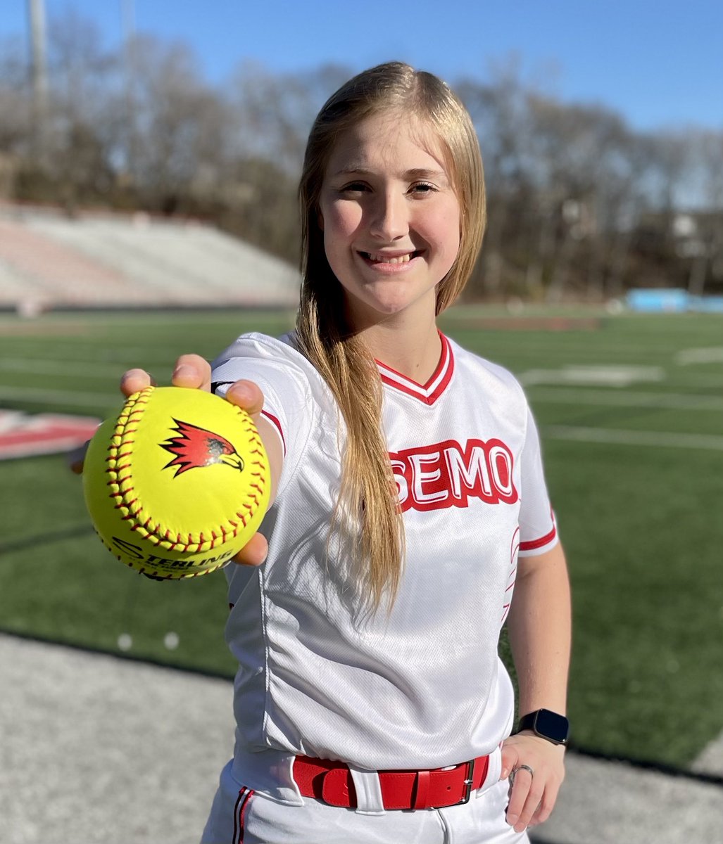 I'm excited to announce my commitment to further my academic and athletic career at SEMO. Thank you to everyone that has helped me get here! Go RedHawks! <a href="/CoachRedburn/">Mark Redburn</a> <a href="/oakvarsoftball/">Rich Sturm</a> <a href="/Bomber05Premier/">Brian Veselske</a> <a href="/MO_Bombers_2005/">Missouri Bombers 18u Gold Veselske/Roth</a>