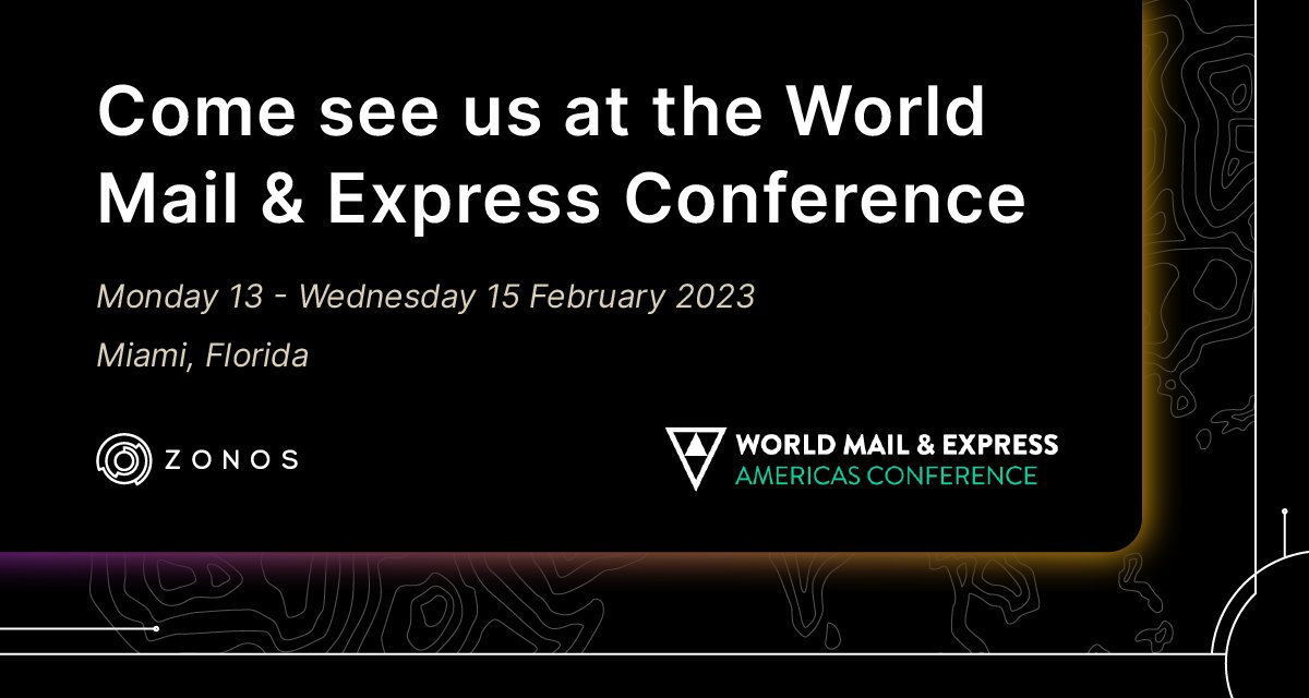 zonos's tweet image. Zonos will be at #WMXAmericas this week. If you are attending, be sure to stop by our booth to talk cross border and learn how technology is transforming the world of international selling. #globaltrade #ICS2 #technology #hscodes #crossborder #compliance