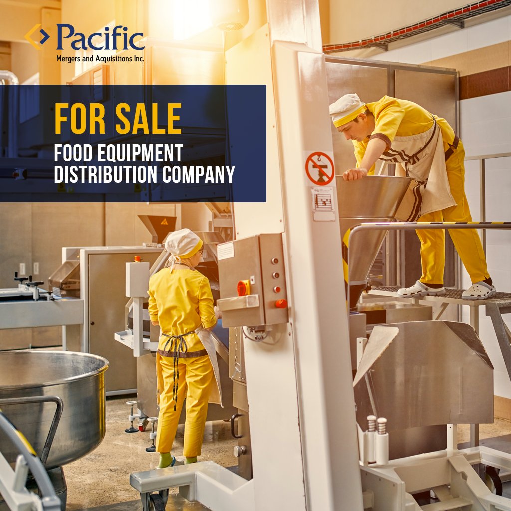 OPPORTUNITY to acquire a well-established food equipment distribution company. The company has built a sterling international reputation working with high quality manufacturers.

Learn more: pmabb.com/for-buyer/food…