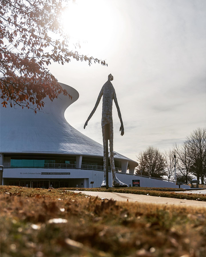 Pondering space and the stars at the James S. McDonnell Planetarium.

📸: <a href="/jerelcanty/">Jerel Canty</a> #explorestlouis instagr.am/p/ConGWmAu7aE/