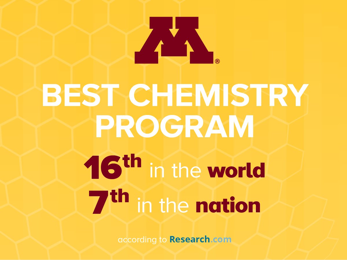 UMNCSE's tweet photo. Wow! Three of our UMN CSE programs are ranked among the top 10 in the nation according to @guide2research. That's something to be #UMNProud of! @UMNews @UMNresearch @UMNChemistry @UMNME @AEM_UMN https://t.co/d9A8ogDSJ6