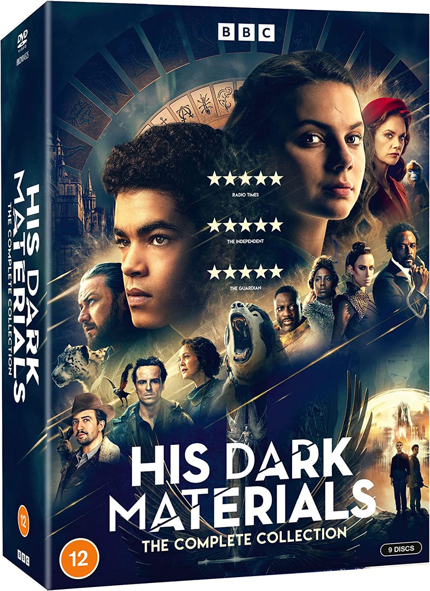 Twittagazze's tweet photo. 🇬🇧📀This is the UK release day for both the S3 and the complete collection (S1-S2-S3) DVD &amp; Blu-Ray editions of #HisDarkMaterials!

S3 bonus features:
- His Dark Materials: The Story So Far
- The Magisterium
- Creatures &amp; Daemons
- Creating the Worlds of Season 3
😮 https://t.co/VnEcJ4V76C