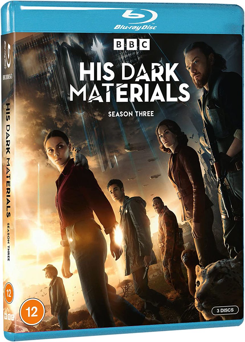 Twittagazze's tweet photo. 🇬🇧📀This is the UK release day for both the S3 and the complete collection (S1-S2-S3) DVD &amp; Blu-Ray editions of #HisDarkMaterials!

S3 bonus features:
- His Dark Materials: The Story So Far
- The Magisterium
- Creatures &amp; Daemons
- Creating the Worlds of Season 3
😮 https://t.co/VnEcJ4V76C