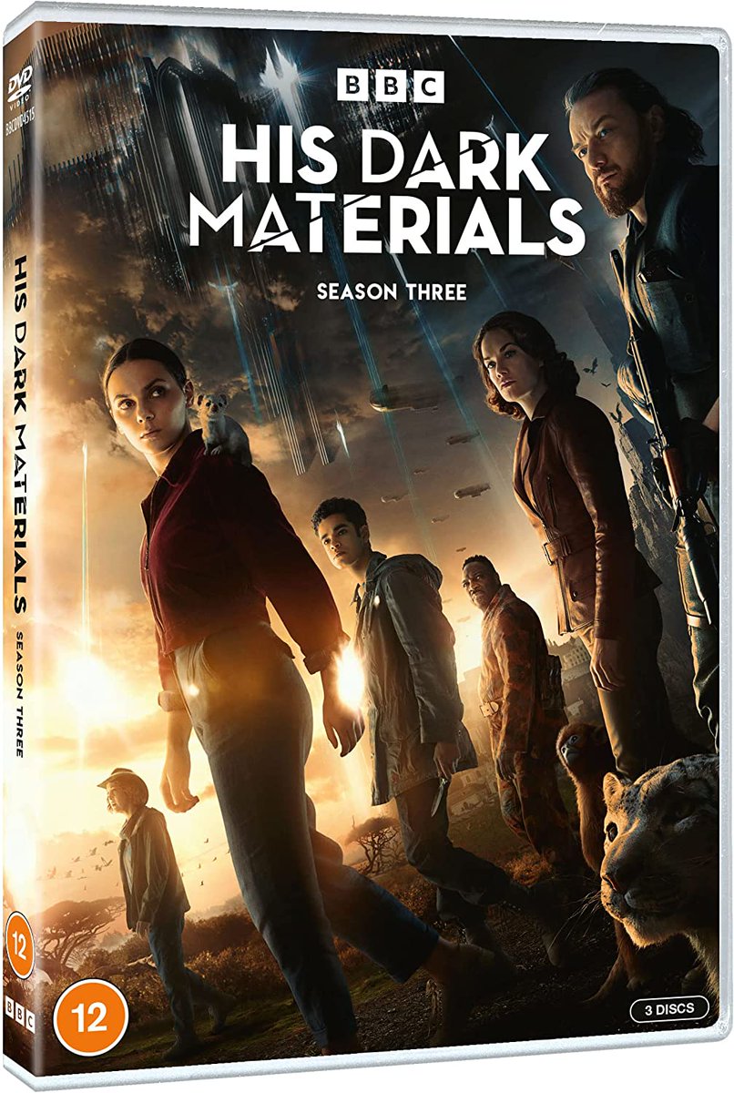 🇬🇧📀This is the UK release day for both the S3 and the complete collection (S1-S2-S3) DVD &amp; Blu-Ray editions of #HisDarkMaterials!

S3 bonus features:
- His Dark Materials: The Story So Far
- The Magisterium
- Creatures &amp; Daemons
- Creating the Worlds of Season 3
😮