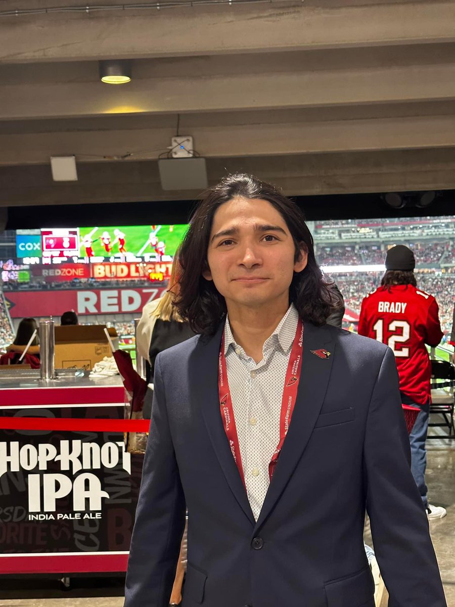 PSJAISD's tweet photo. Shoutout to our very own PSJA Alum Matthew Alvarado who served as the Chief Engineer during yesterday’s Super Bowl LVII! #PSJAProud https://t.co/xpMtF3vyZP