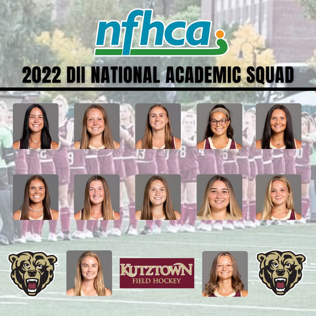 Congratulations to our athletes named to the NFHCA All-Academic Team!