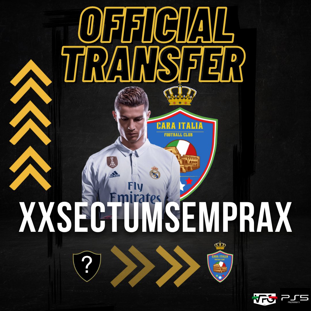 È ARRIVATO IL MOMENTO DELLE PRESENTAZIONI UFFICIALI! 

Il primo nome che vi presentiamo è quello del nostro Presidente <a href="/XxSectumSempraX/">Sectum</a> 🇮🇹🏆

@ThisIsProClubRT @RetweetProclub <a href="/KickOff_ProClub/">Kick-Off</a> <a href="/vGamesRT/">vGamesRT 🔄</a> <a href="/pctransfermarkt/">🇮🇹 PRO CLUBS TRANSFERMARKT🔍</a> @rtProClubPS5 <a href="/tanadelproclub/">La Tana del ProClub</a> @RT_NoLimits <a href="/Freeagent_PS/">Pro Clubs Free Agency</a>