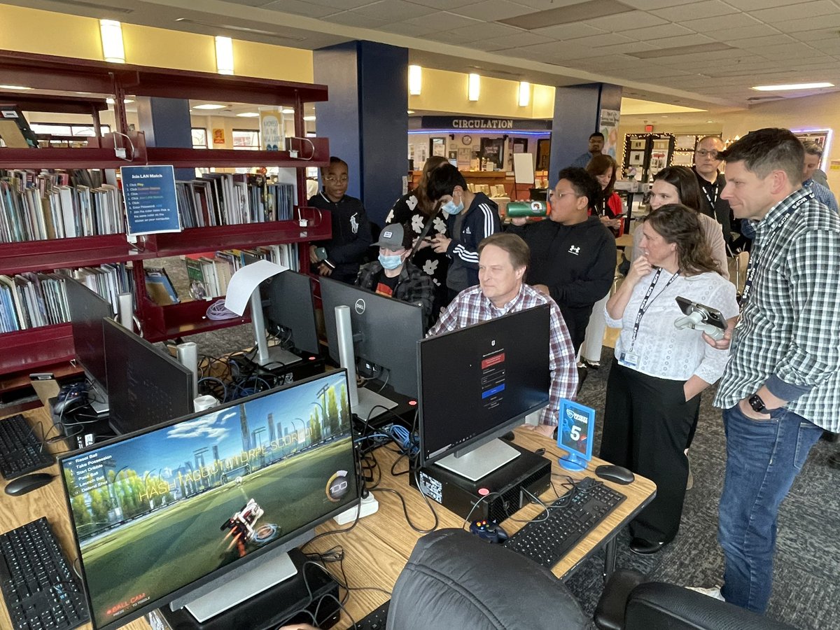 RCMS Media Center (@rcms_lmc) on Twitter photo Our Rocket League eSports tournament has begun! Teamwork, collaboration and FUN in the RCMS LMC! <a href="/hvanpuymbroeck/">Holly Van</a> <a href="/RCMSPrincipal/">Jeffrey T. Brown</a> <a href="/MCPSSLMP/">MCPSSLMP</a> <a href="/ktrenkamp2/">Kara Trenkamp</a> @msquared8 #mcps <a href="/MCPS/">MCPS</a> Our Rocket League eSports tournament has begun! Teamwork, collaboration and FUN in the RCMS LMC! <a href="/hvanpuymbroeck/">Holly Van</a> <a href="/RCMSPrincipal/">Jeffrey T. Brown</a> <a href="/MCPSSLMP/">MCPSSLMP</a> <a href="/ktrenkamp2/">Kara Trenkamp</a> @msquared8 #mcps <a href="/MCPS/">MCPS</a>