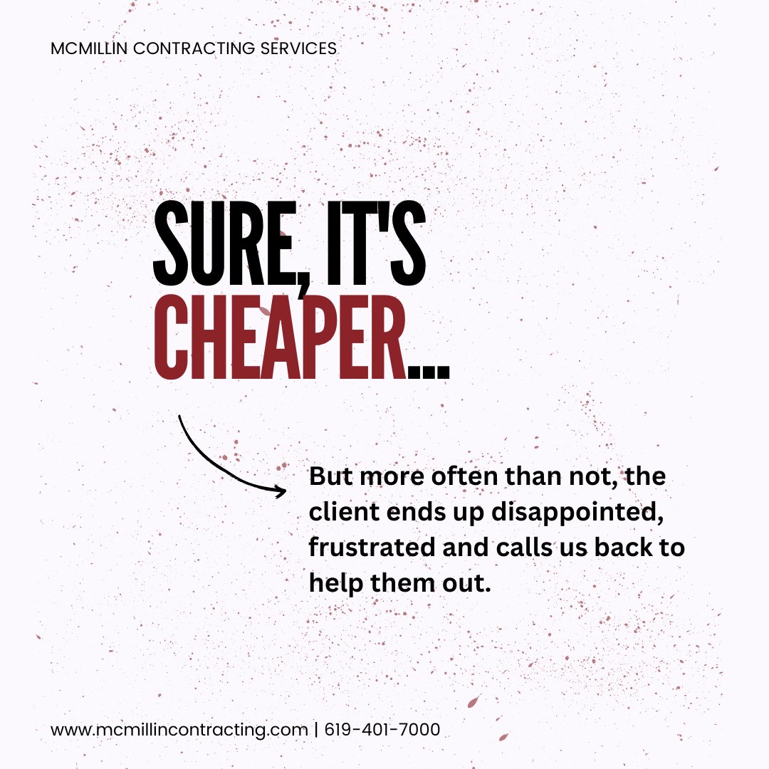 McMillinGeneral's tweet photo. If you're wondering how to find the right contractor, we have a guide for you! Check out https://t.co/5u5r78PbYJ and let us know what you think.
#constructioncrew #sandiego #propertymanager #leasingagent #generalcontractor #homerenovation #homeowner https://t.co/JwnscjjFp6