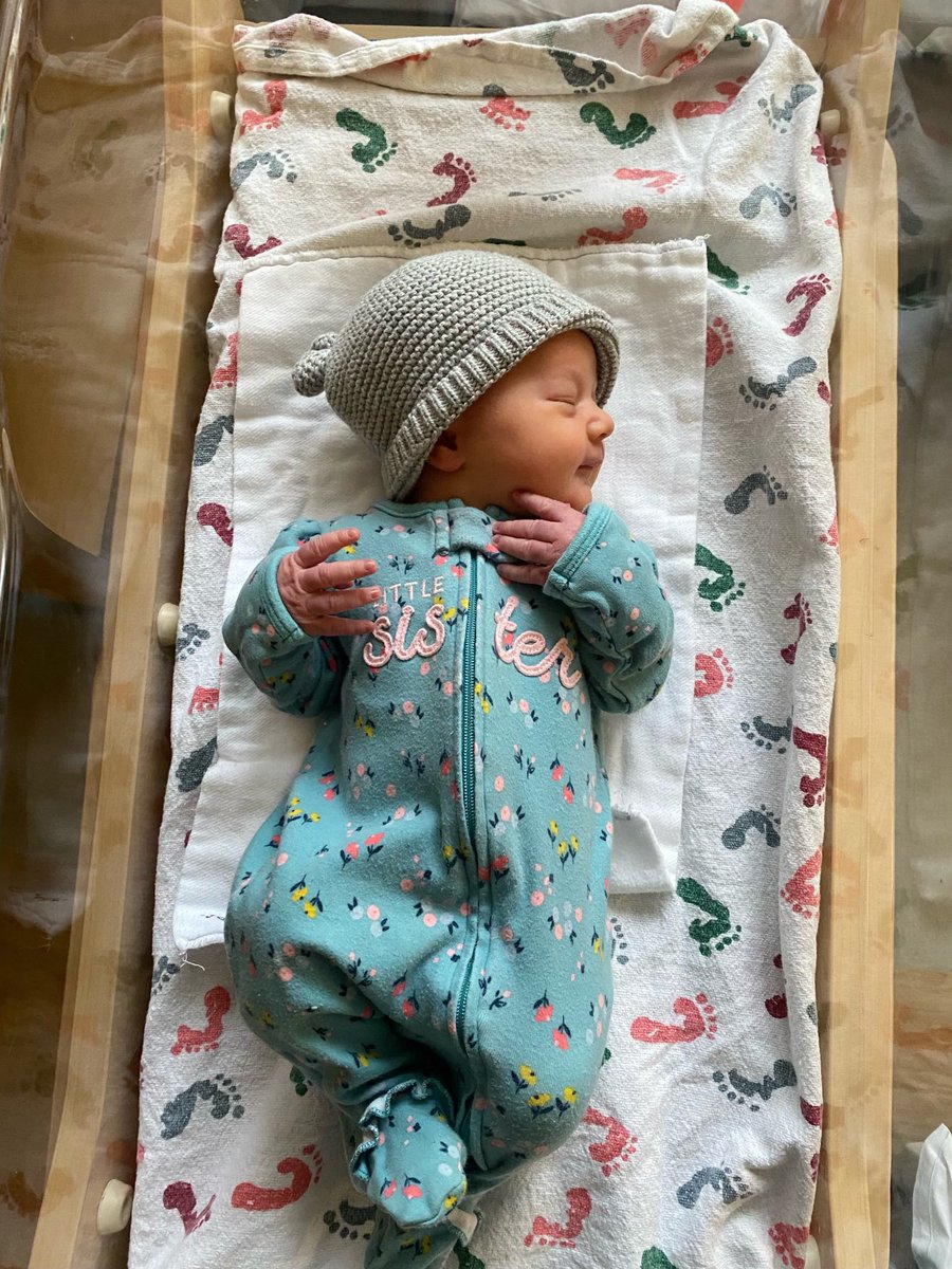 Welcome to the world, Winter Grace Ostrovkin! 7 pounds and 1 ounce of cuteness! Thank you to our supporters for helping to eradicate HD from this family’s line! 💙 #hdfree #huntingtonsdisease #helpcurehd #strikeouthd #givingthedream #athletesandcauses #pgtivf #ivf