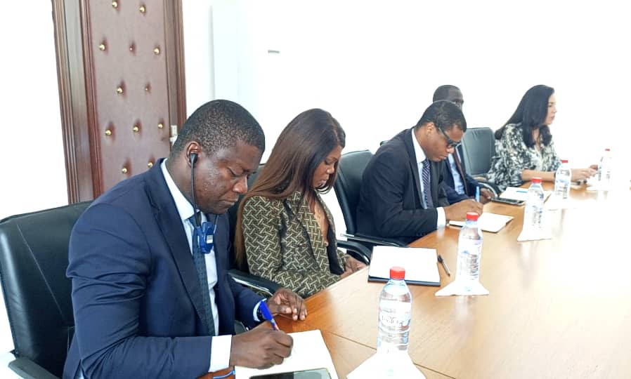 J'ai eu une séance de travail avec la nouvelle Directrice Régionale de la SFI madame Dhalia Khalifa, qui réaffirmait  sa volonté d'accompagner le gouvernement dans la recherche des voies d'un véritable développement du secteur privé.