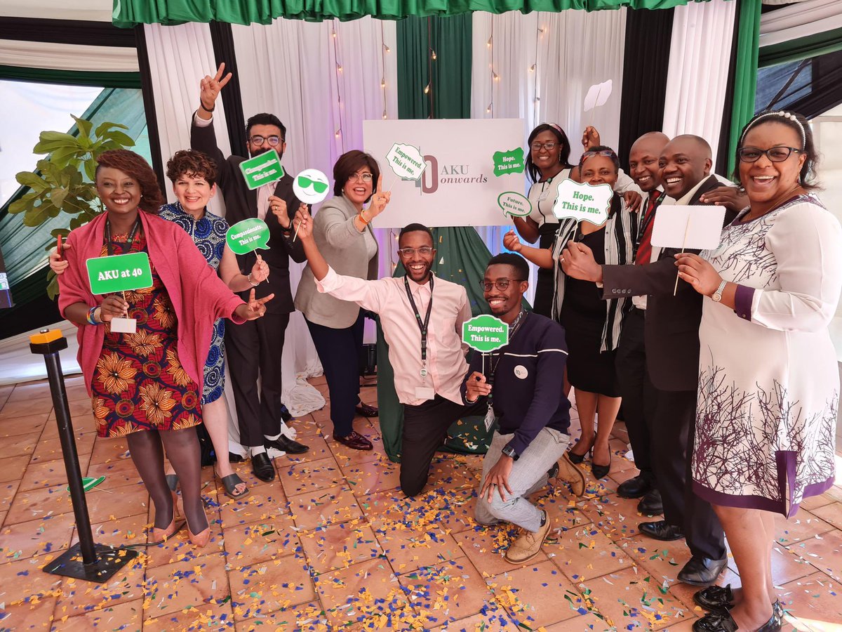 Honoured to be part of this historic moment #onwards #AKU40