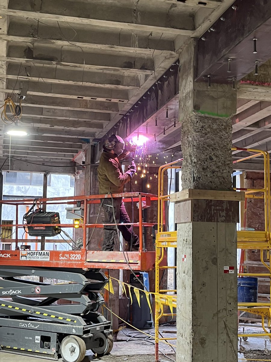 Journeyman and apprentices from Local 29 are working on seismic upgrades to Oregon’s State Capitol building! Apprentices have the opportunity to work on big projects like this thanks to legislators like <a href="/juliefahey/">Rep. Julie Fahey</a> <a href="/djgrayber/">Dacia Grayber</a> <a href="/IamTravisNelson/">Rep. Travis E. Nelson 🩺</a> fighting for Labor Standards! #orpol
