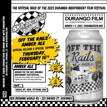 360Durango's tweet photo. Join Ska Brewing today February 16 for their Official 2023 DIFF Beer Release! π
.
.
.
#durangocolorado #durangoevents #Durango #dodurango @skabrewing https://t.co/XBXv2VFblb