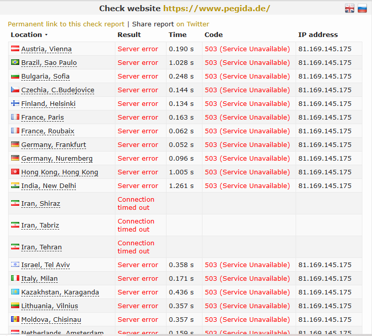 thtghostkiller's tweet photo. If you burn the Quran, we will burn your servers! Know your limits!
https://t.co/8xzzBjFaVk - down
#quran #respect #cyberattack #botnet #news #breaking #breakingnews #hacker #hacking #hacked #hack #database #security #down #bypass #turkhackteam #operation #cyber #cybercrime #ddos https://t.co/9iMnyeL4oo