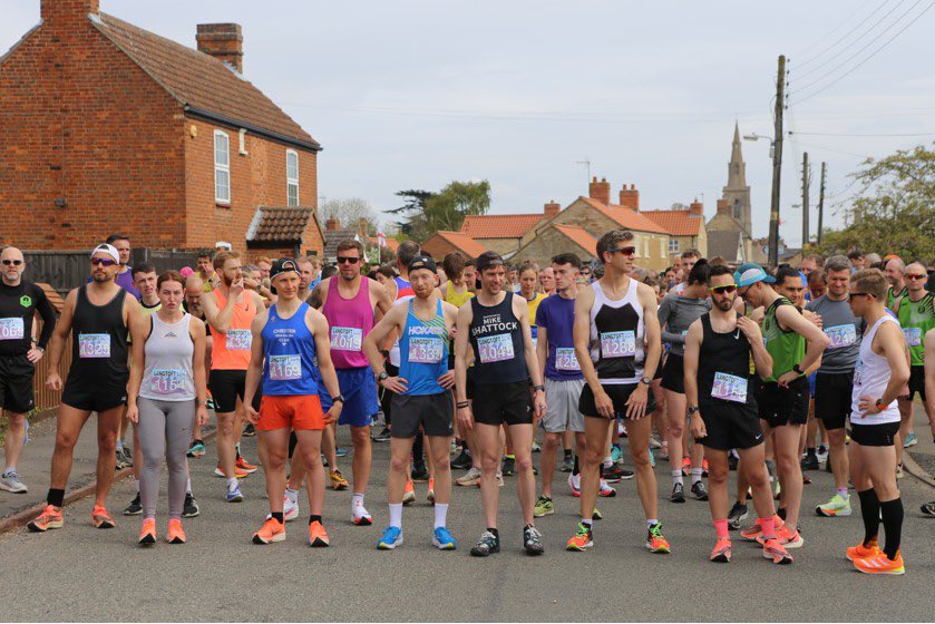 This lot are ready for the off, but have you signed up for our 10k or 3k yet? We run again on Sunday, 30 April. Entries are open on our website for both races (3k also available on the day). langtoftroadrun.com