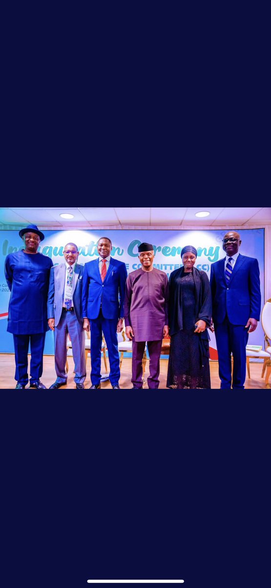 fkeyamo's tweet photo. Earlier today, I attended the inauguration of the Legal Compliance Committee of the APC PCC which was done by VP Osinbajo. I remarked at the event that with the involvement of the VP in the legal aspects of the work of PCC, the last piece of the APC jigsaw puzzle is now in place https://t.co/f29OSkyTyE