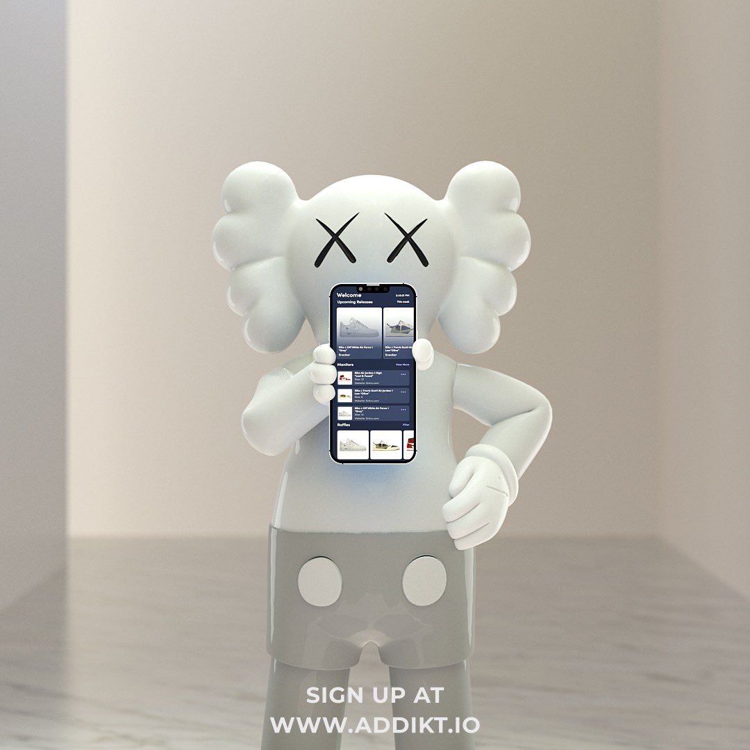 Never miss a hyped release again with Addikt the fastest and most reliable iOS bot.
-
Sign up for Addikt 3.0 restocks at addikt.io or click the link in our bio.